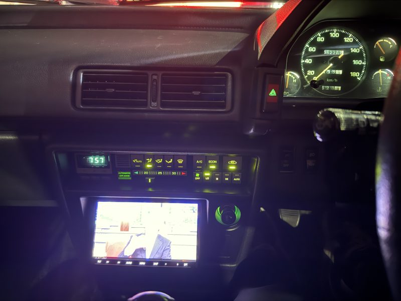 オーディオはPanasonicのナビユニット